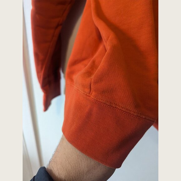 SANDRO - Orange "Love" Sweater - Sz S - Picture 4 of 12